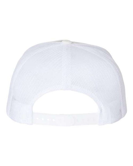 YP Classics Flat Bill Trucker Cap Unisex Accessories Hats & Caps