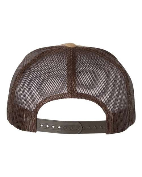YP Classics Flat Bill Trucker Cap Unisex Accessories Hats & Caps