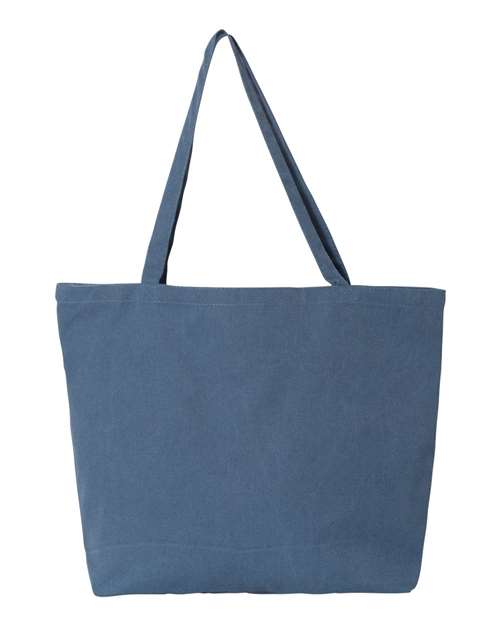 Liberty Bags Pigment-Dyed Premium Canvas Tote Bag Unisex Accessories Bags & Backpacks