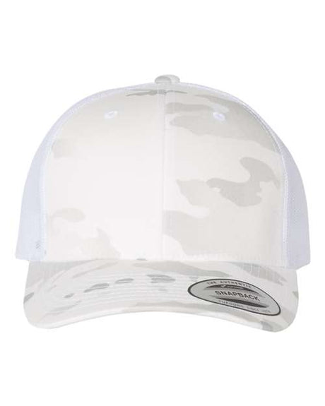 YP Classics Six-Panel Retro Trucker Cap Unisex Accessories Hats & Caps