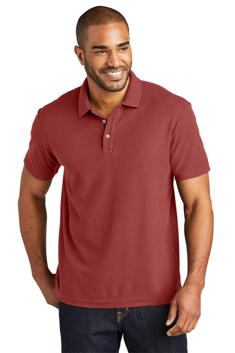 Port Authority Men's C-Free Cotton Blend Pique Polo Mens Apparel Shirts & Tops