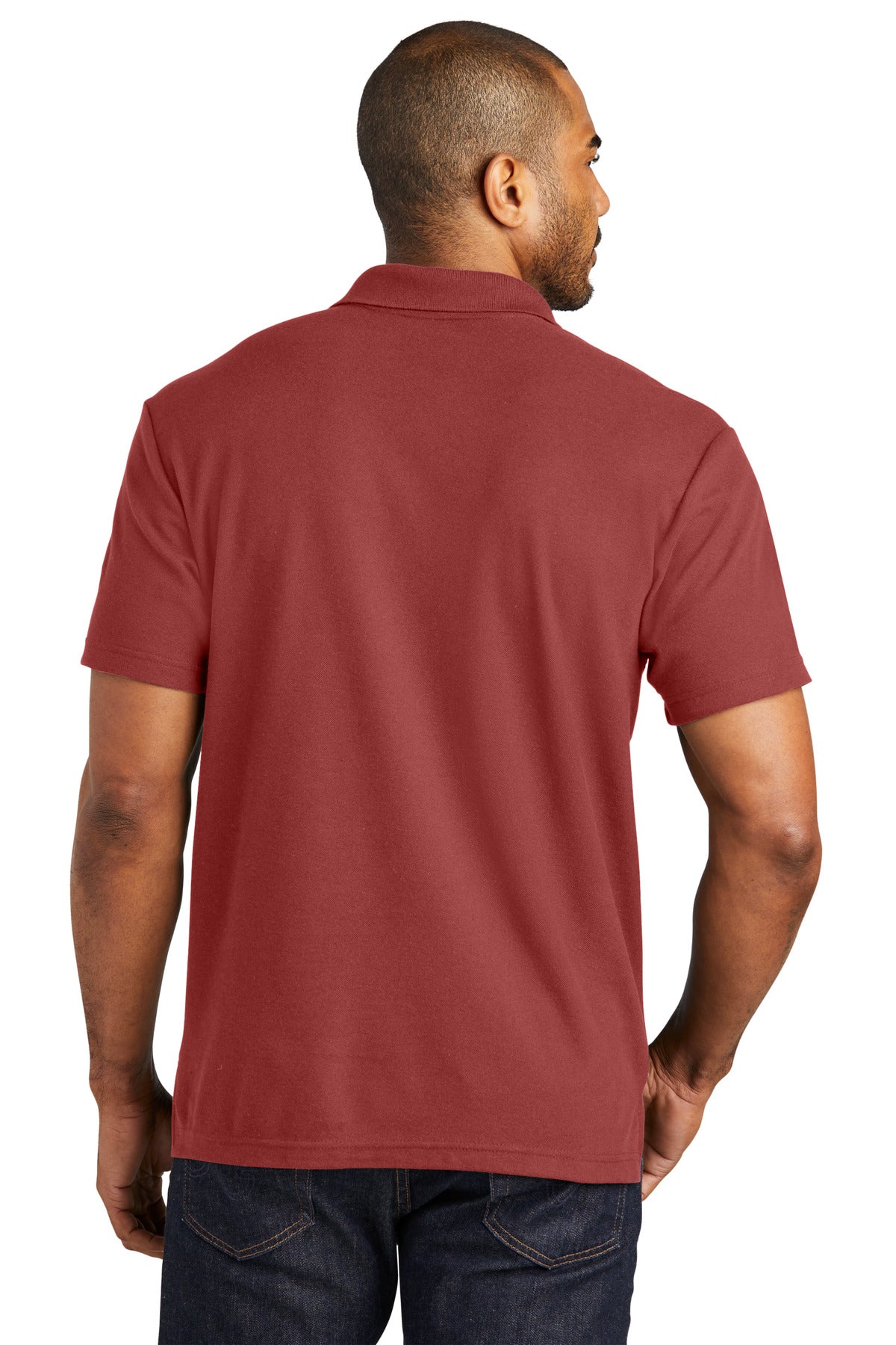 Port Authority Men's C-Free Cotton Blend Pique Polo Mens Apparel Shirts & Tops
