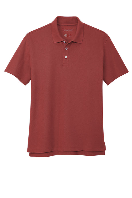 Port Authority Men's C-Free Cotton Blend Pique Polo Mens Apparel Shirts & Tops