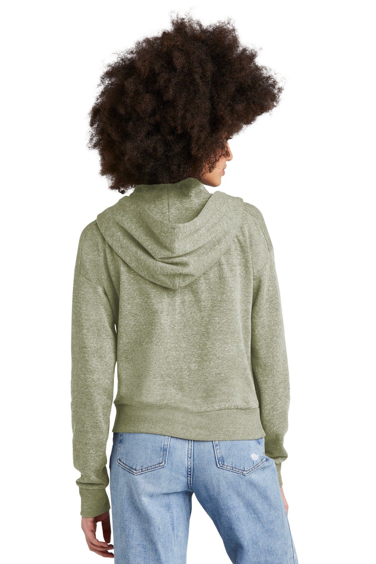 District Women's Perfect Tri Fleece 1/2-Zip Pullover Womens Apparel Sweatshirts & Fleece