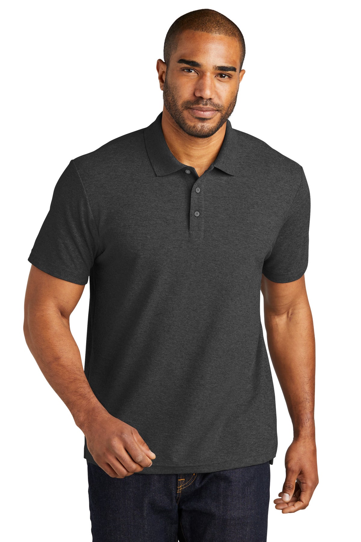 Port Authority Men's C-Free Cotton Blend Pique Polo Mens Apparel Shirts & Tops