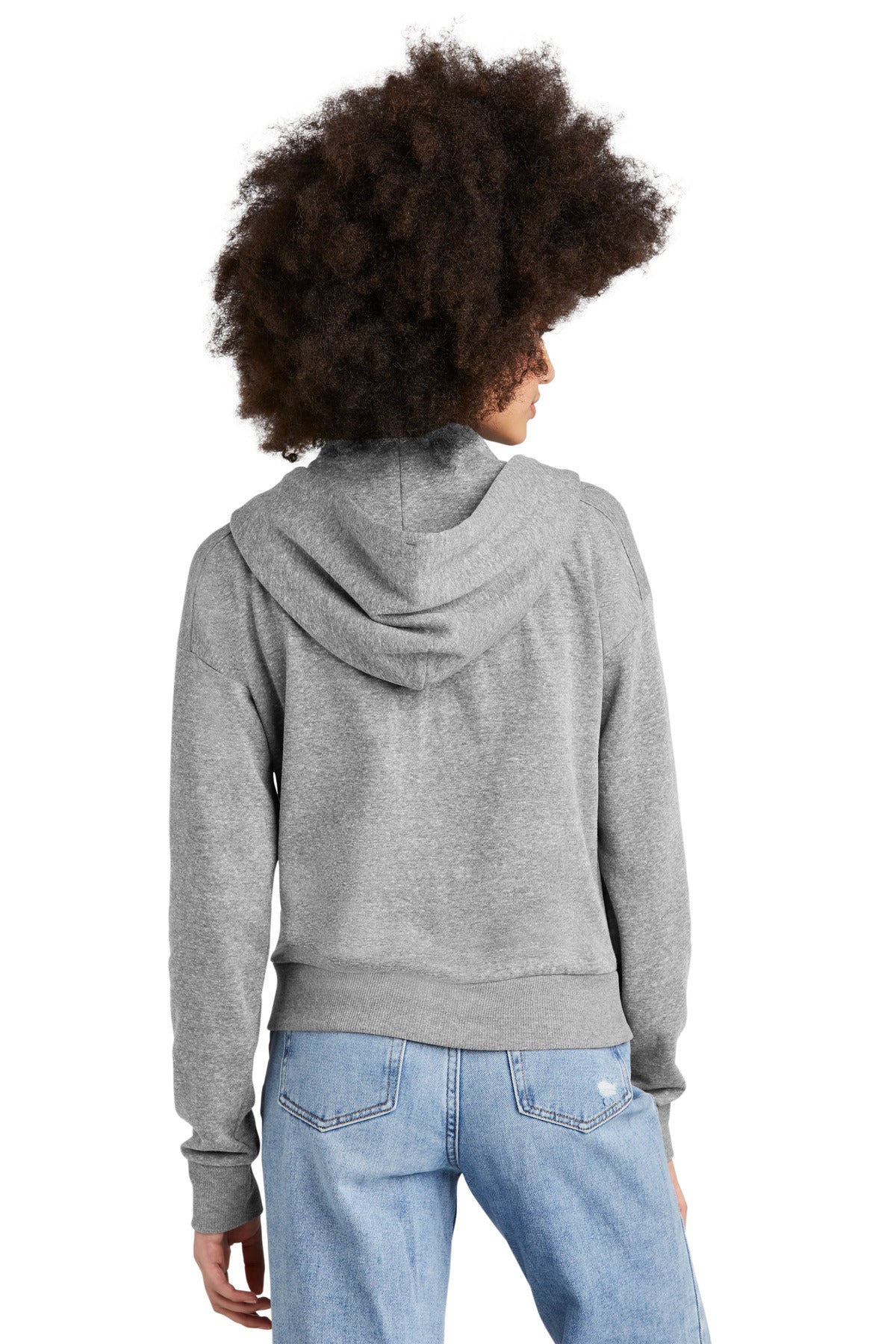 District Women's Perfect Tri Fleece 1/2-Zip Pullover Womens Apparel Sweatshirts & Fleece