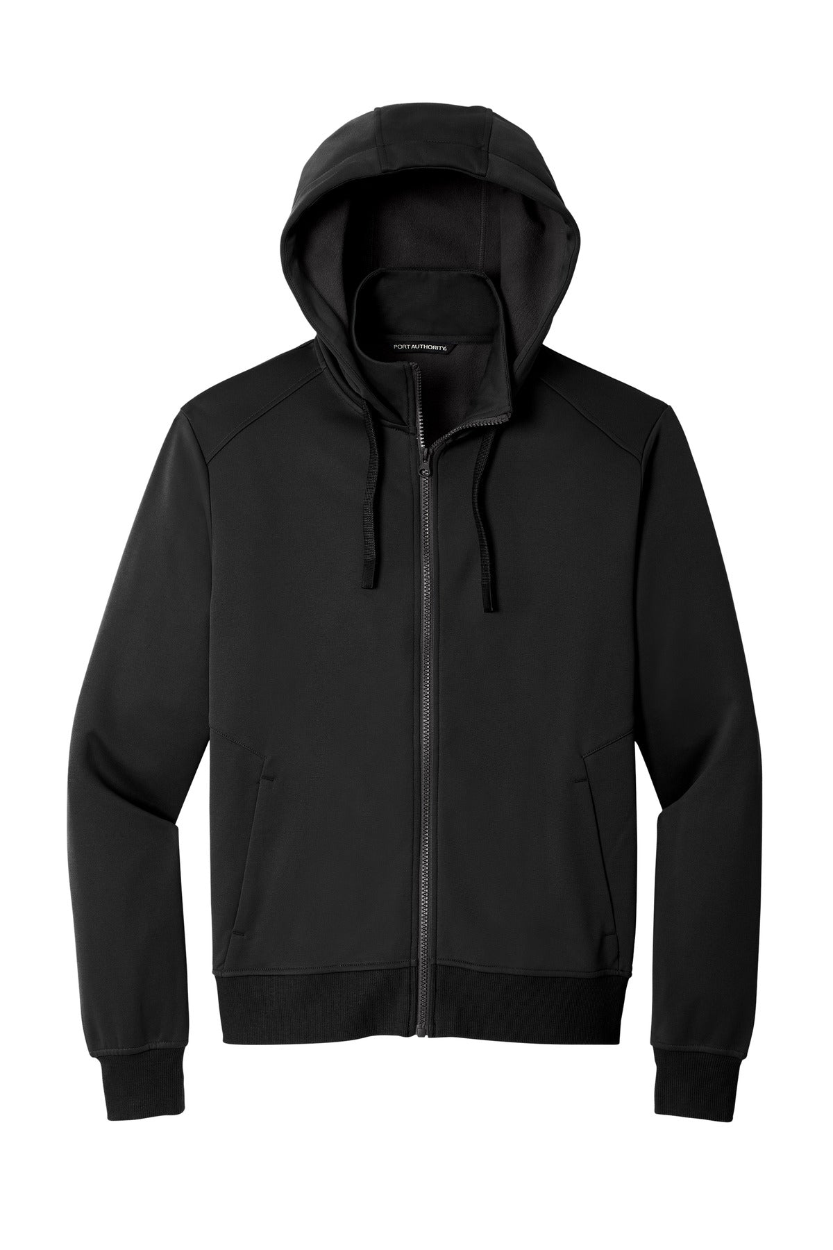 Port Authority Men's Smooth Fleece Hooded Jacket Mens Apparel Sweatshirts & Fleece
