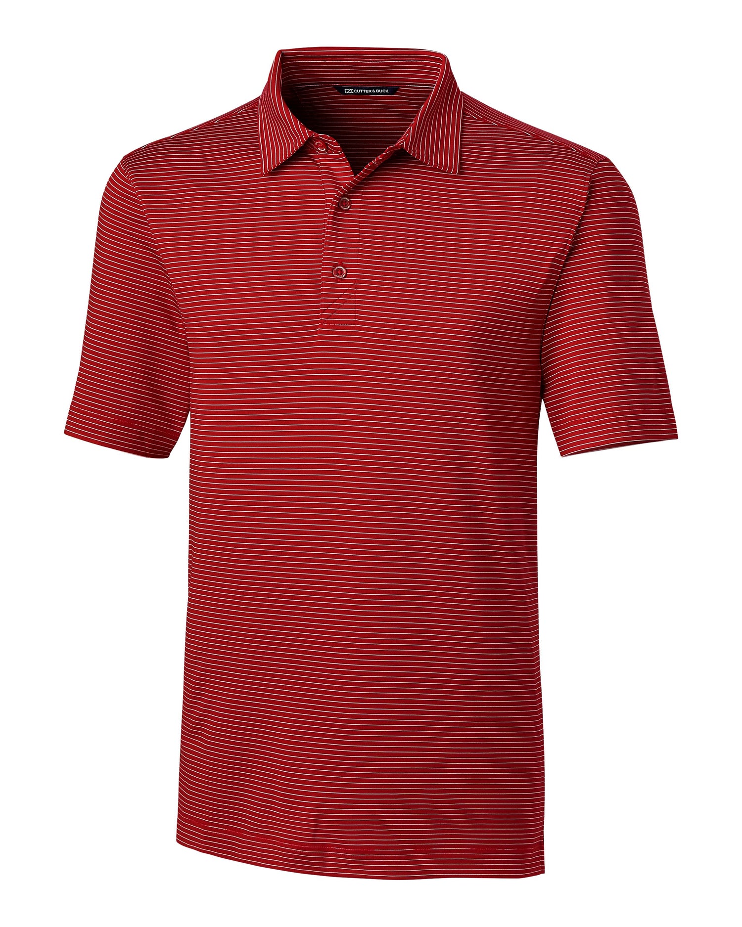 Cutter & Buck Forge Pencil Stripe Stretch Mens Big and Tall Polo Mens Apparel Shirts & Tops