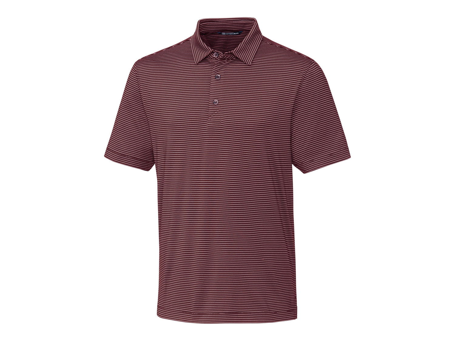 Cutter & Buck Forge Pencil Stripe Stretch Mens Big and Tall Polo Mens Apparel Shirts & Tops