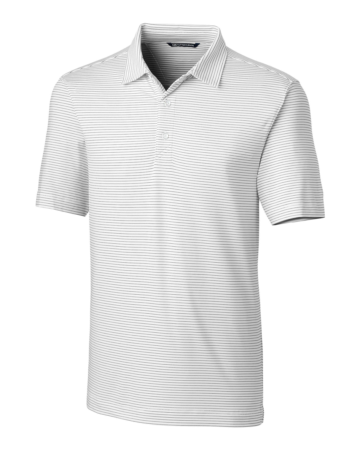 Cutter & Buck Forge Pencil Stripe Stretch Mens Big and Tall Polo Mens Apparel Shirts & Tops