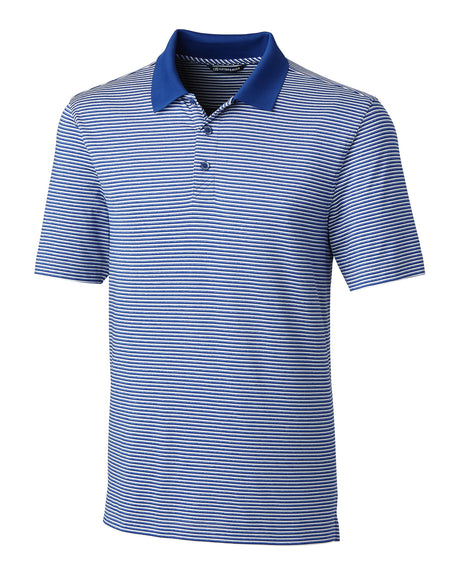 Cutter & Buck Forge Tonal Stripe Stretch Mens Big and Tall Polo Mens Apparel Shirts & Tops
