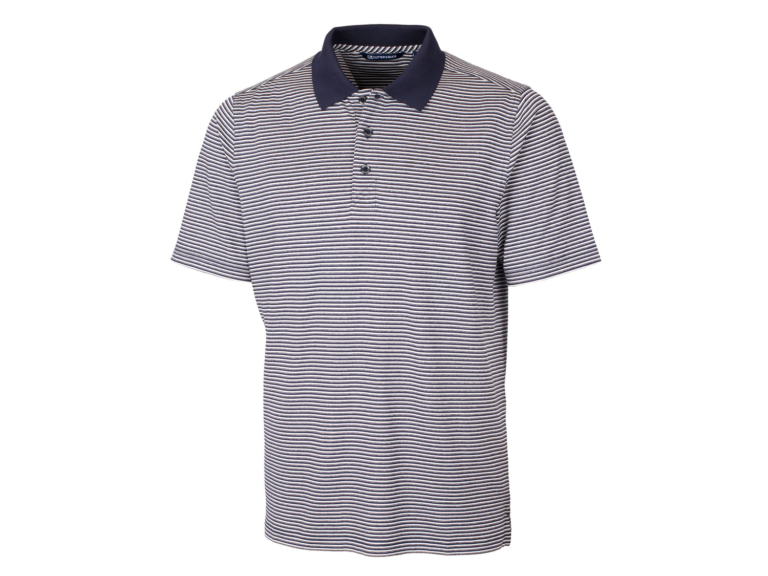 Cutter & Buck Forge Tonal Stripe Stretch Mens Big and Tall Polo Cutter & Buck