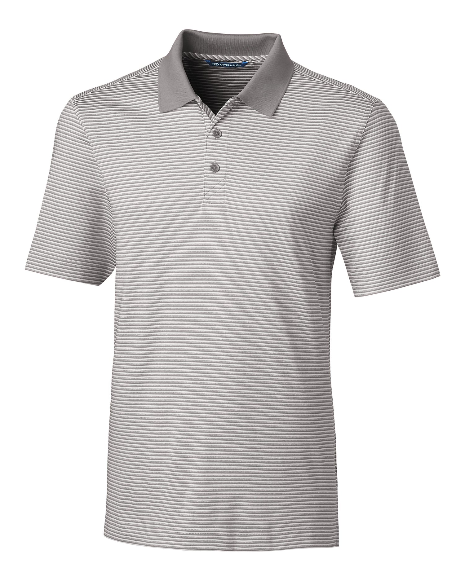 Cutter & Buck Forge Tonal Stripe Stretch Mens Big and Tall Polo Cutter & Buck