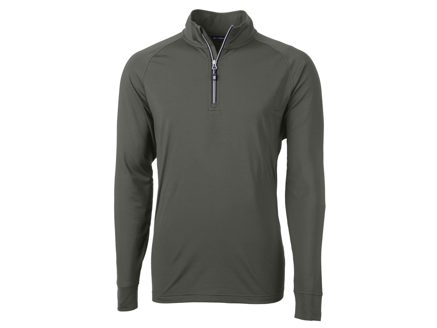 Cutter & Buck Adapt Eco Knit Stretch Recycled Mens Quarter Zip Pullover Mens Apparel Sweatshirts & Fleece
