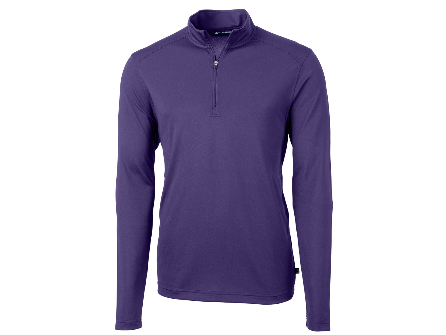 Cutter & Buck Virtue Eco Pique Recycled Quarter Zip Mens Pullover Mens Apparel Sweatshirts & Fleece