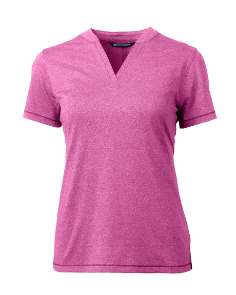 Cutter & Buck Forge Heathered Stretch Womens Blade Top Cutter & Buck