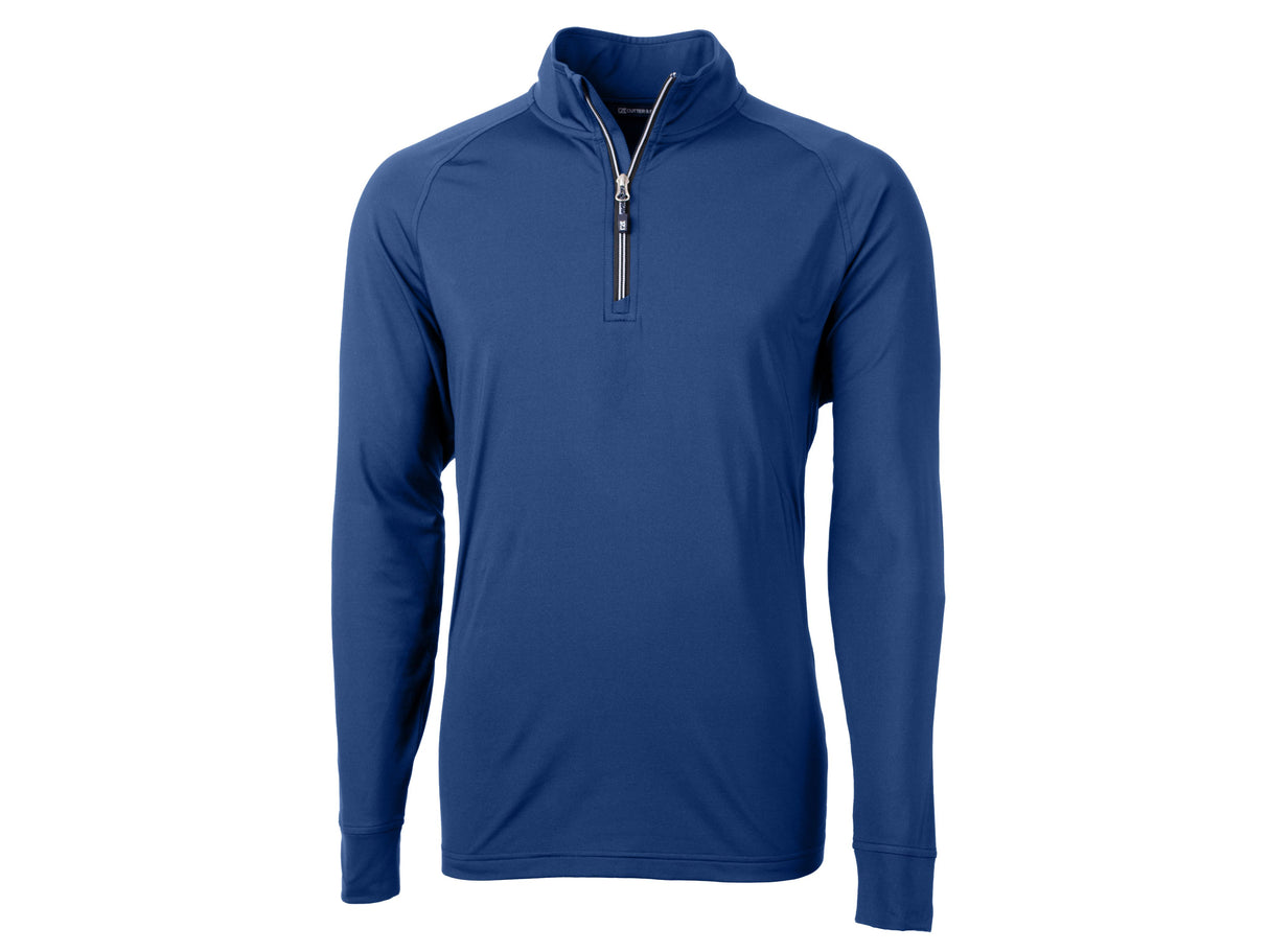 Cutter & Buck Adapt Eco Knit Stretch Recycled Men's Big and Tall Quarter Zip Pullover Mens Apparel Sweatshirts & Fleece