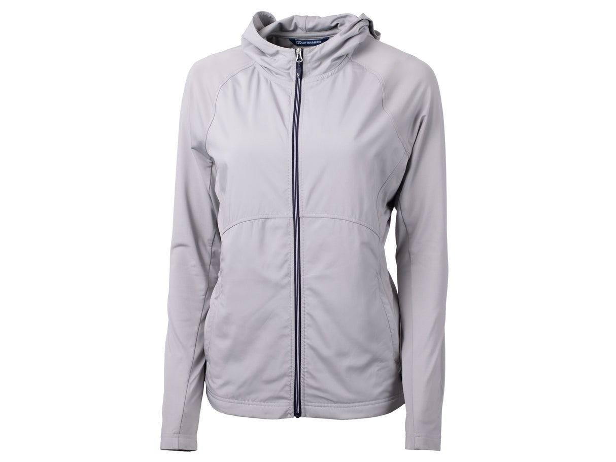Cutter & Buck Adapt Eco Knit Hybrid Recycled Women's Full Zip Jacket Womens Apparel Jackets & Vests
