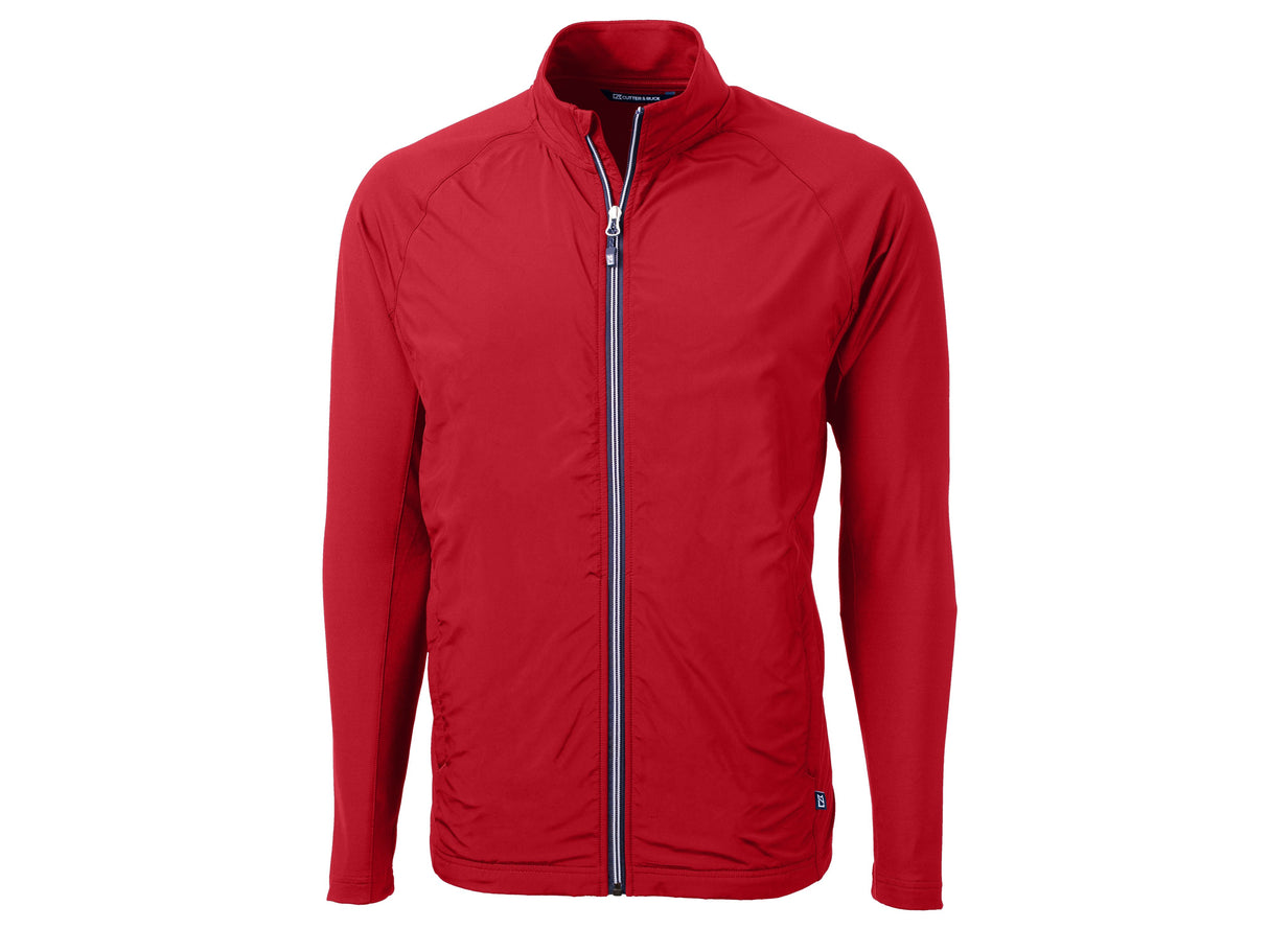 Cutter & Buck Adapt Eco Knit Hybrid Recycled Men's Full Zip Jacket Mens Apparel Jackets & Vests