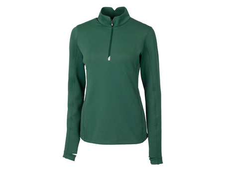Cutter & Buck Traverse Stretch Quarter Zip Womens Pullover Womens Apparel Sweatshirts & Fleece