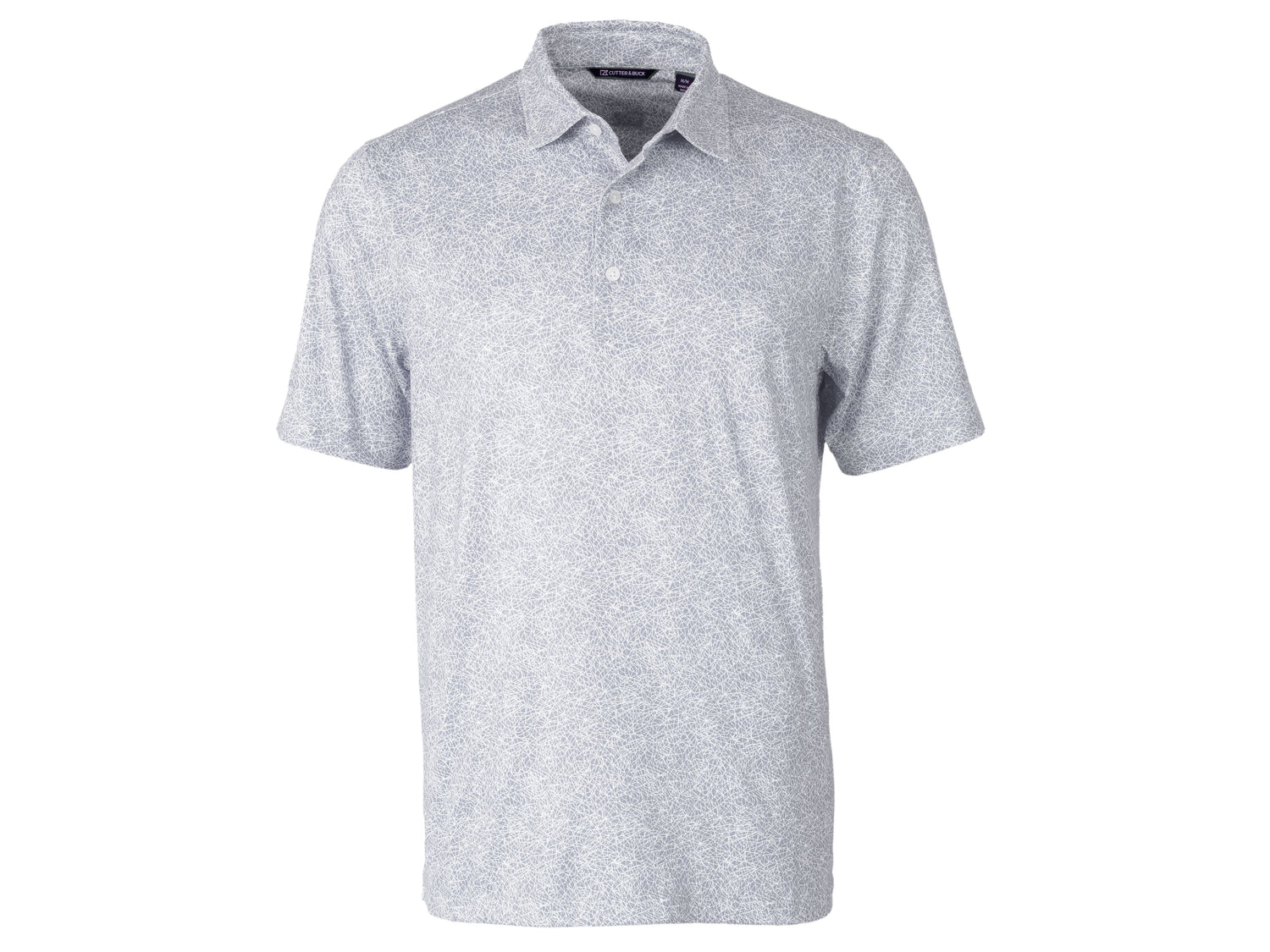 Cutter & Buck Pike Constellation Print Stretch Mens Polo Mens Apparel Shirts & Tops