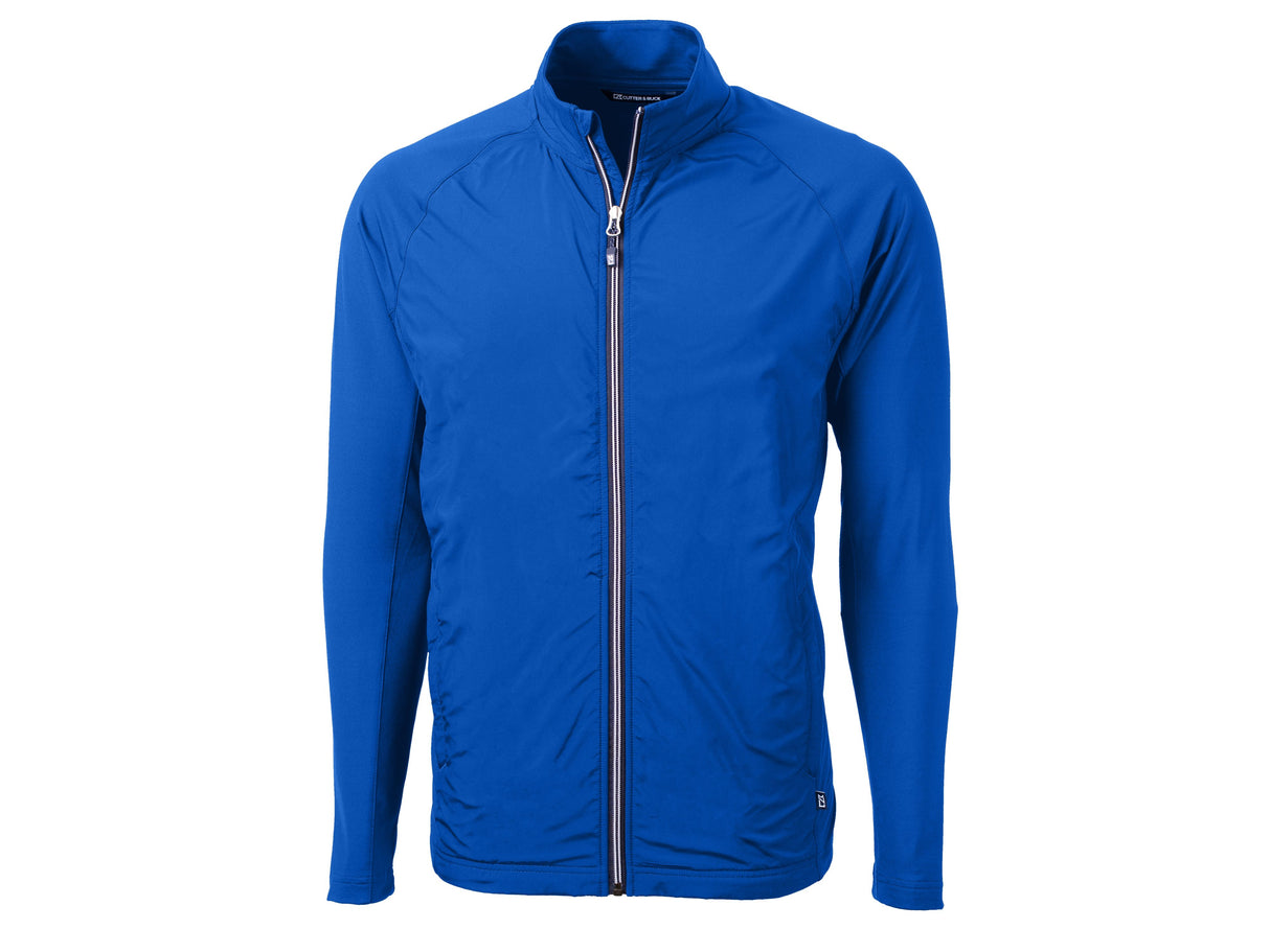 Cutter & Buck Adapt Eco Knit Hybrid Recycled Men's Full Zip Jacket Mens Apparel Jackets & Vests