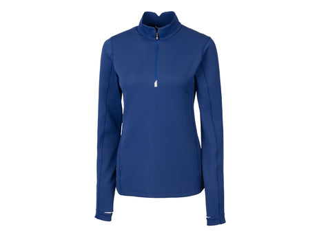 Cutter & Buck Traverse Stretch Quarter Zip Womens Pullover Womens Apparel Sweatshirts & Fleece
