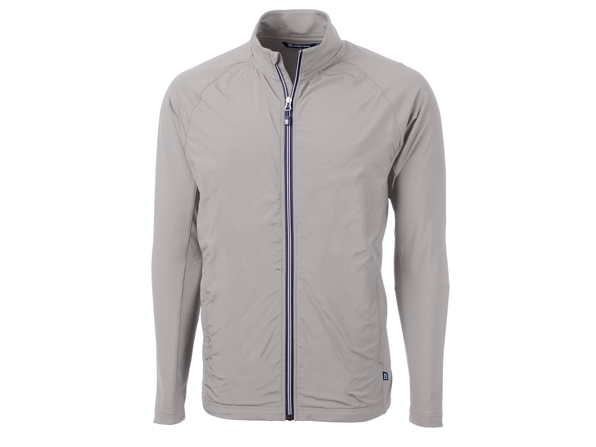 Cutter & Buck Adapt Eco Knit Hybrid Recycled Men's Full Zip Jacket Mens Apparel Jackets & Vests