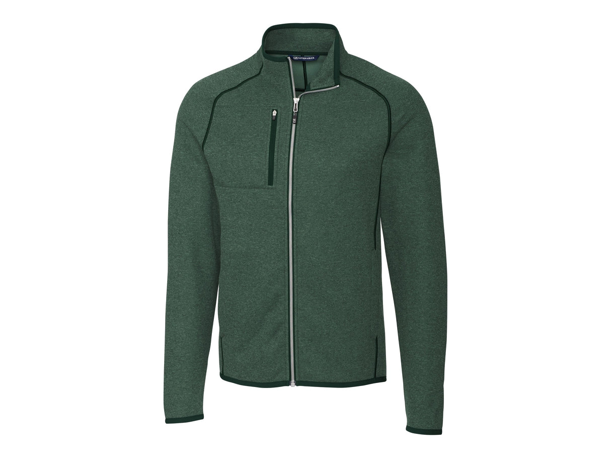 Cutter & Buck Mainsail Sweater-Knit Mens Full Zip Jacket Mens Apparel Jackets & Vests