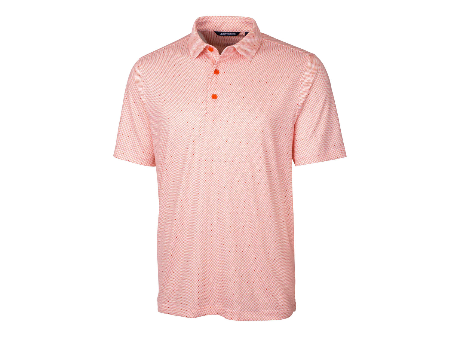 Cutter & Buck Pike Double Dot Print Stretch Mens Polo Mens Apparel Shirts & Tops
