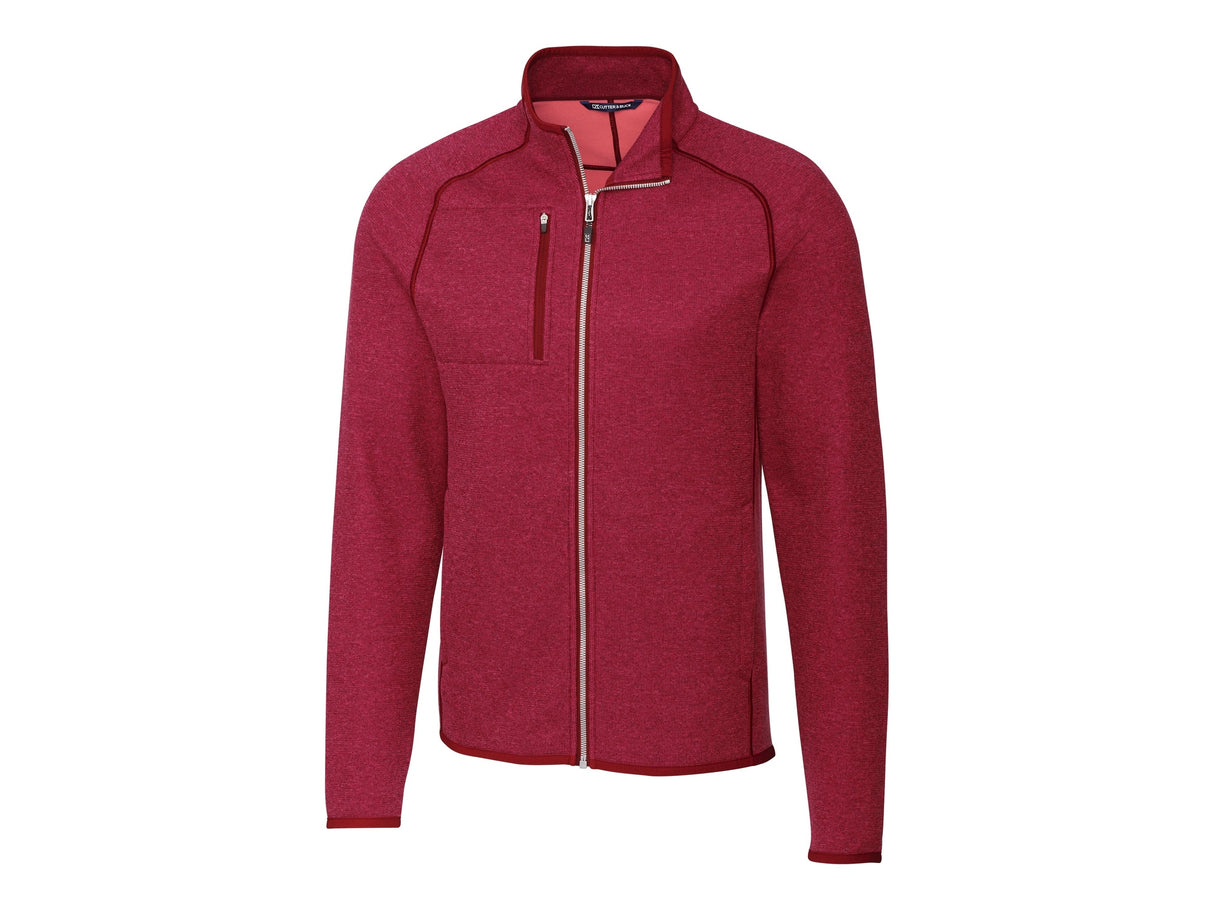 Cutter & Buck Mainsail Sweater-Knit Mens Full Zip Jacket Mens Apparel Jackets & Vests