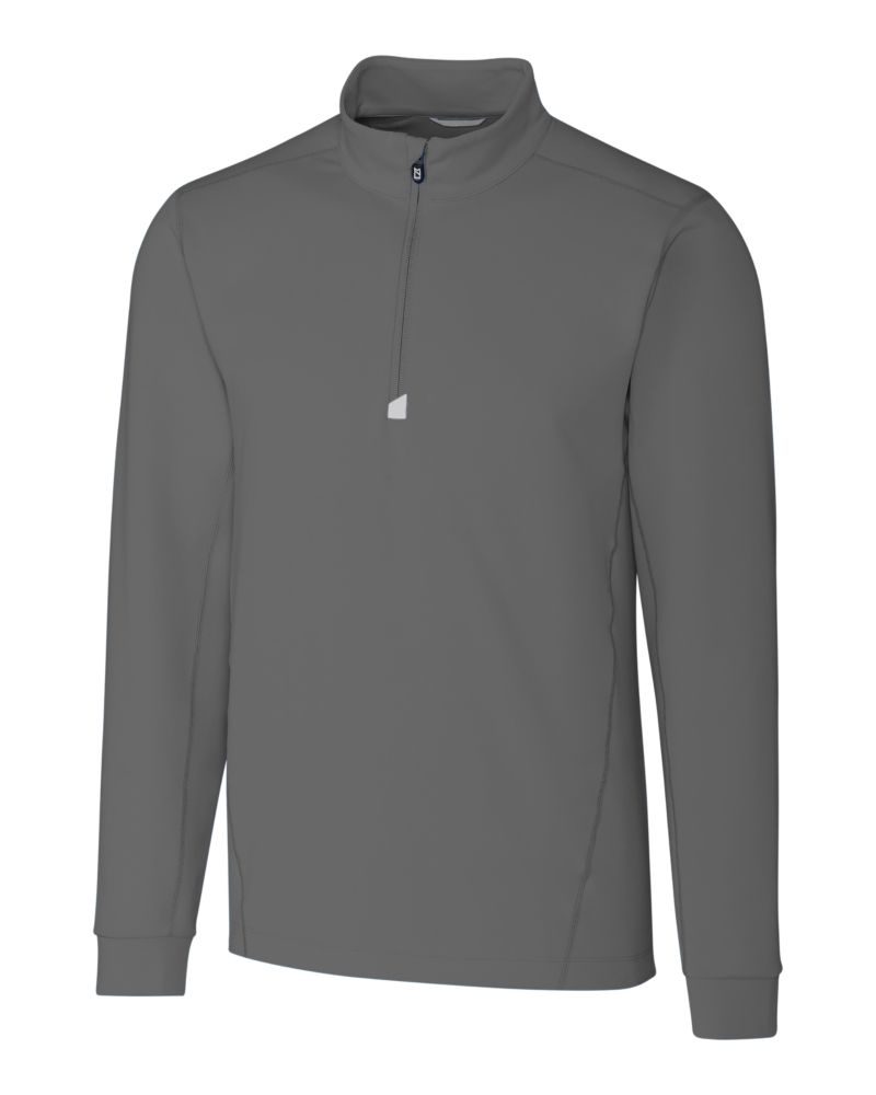 Cutter & Buck Traverse Stretch Quarter Zip Mens Pullover Mens Apparel Sweatshirts & Fleece