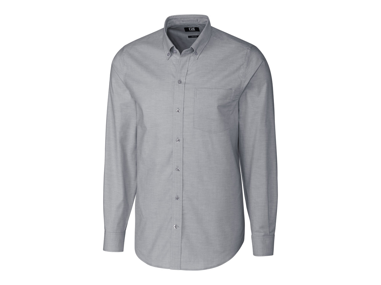 Cutter & Buck Stretch Oxford Mens Big and Tall Long Sleeve Dress Shirt Mens Apparel Shirts & Tops
