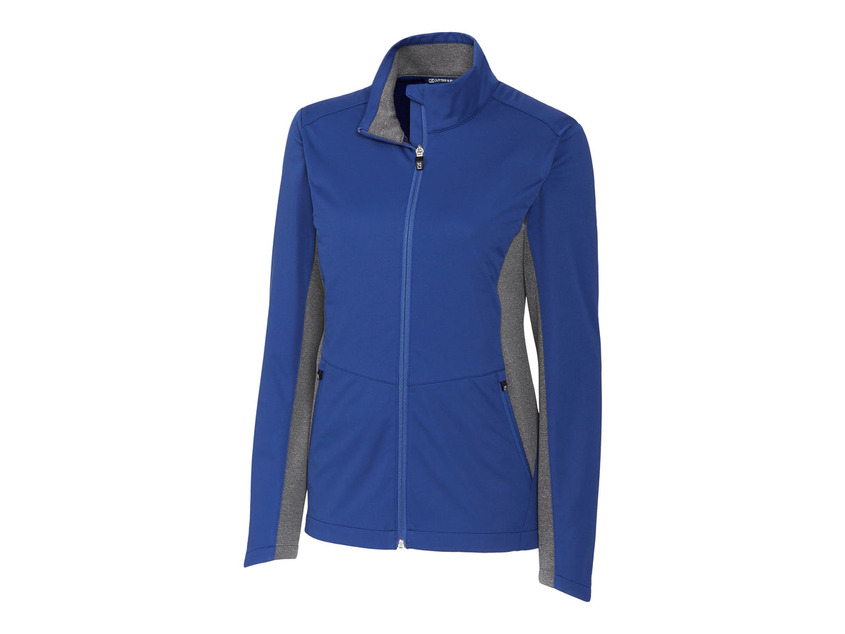 Cutter & Buck Navigate Softshell Womens Full Zip Jacket Womens Apparel Jackets & Vests