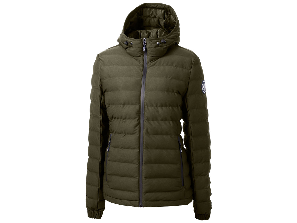 Cutter & Buck Mission Ridge Repreve® Eco Insulated Womens Puffer Jacket Womens Apparel Jackets & Vests