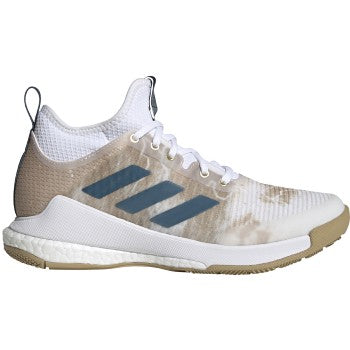 adidas Women's Crazyflight Mid Top Volleyball Shoes Volleyball Footwear Adult