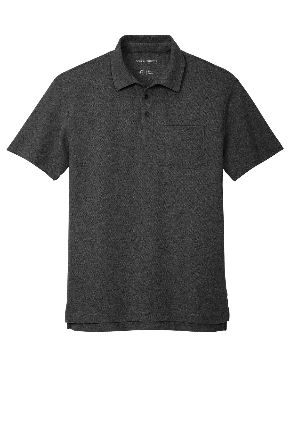 Port Authority Men's C-Free Cotton Blend Pique Pocket Polo Mens Apparel Shirts & Tops