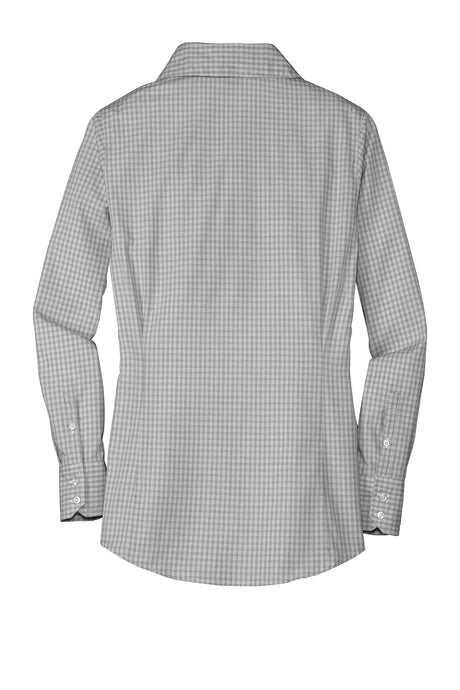 Port Authority Ladies Plaid Pattern Easy Care Shirt. L639 Womens Apparel Shirts & Tops