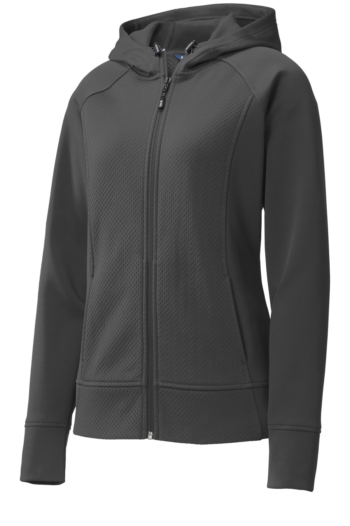 Sport-Tek Women's Rival Tech Fleece Full-Zip Hooded Jacket LST295 Womens Apparel Sweatshirts & Fleece