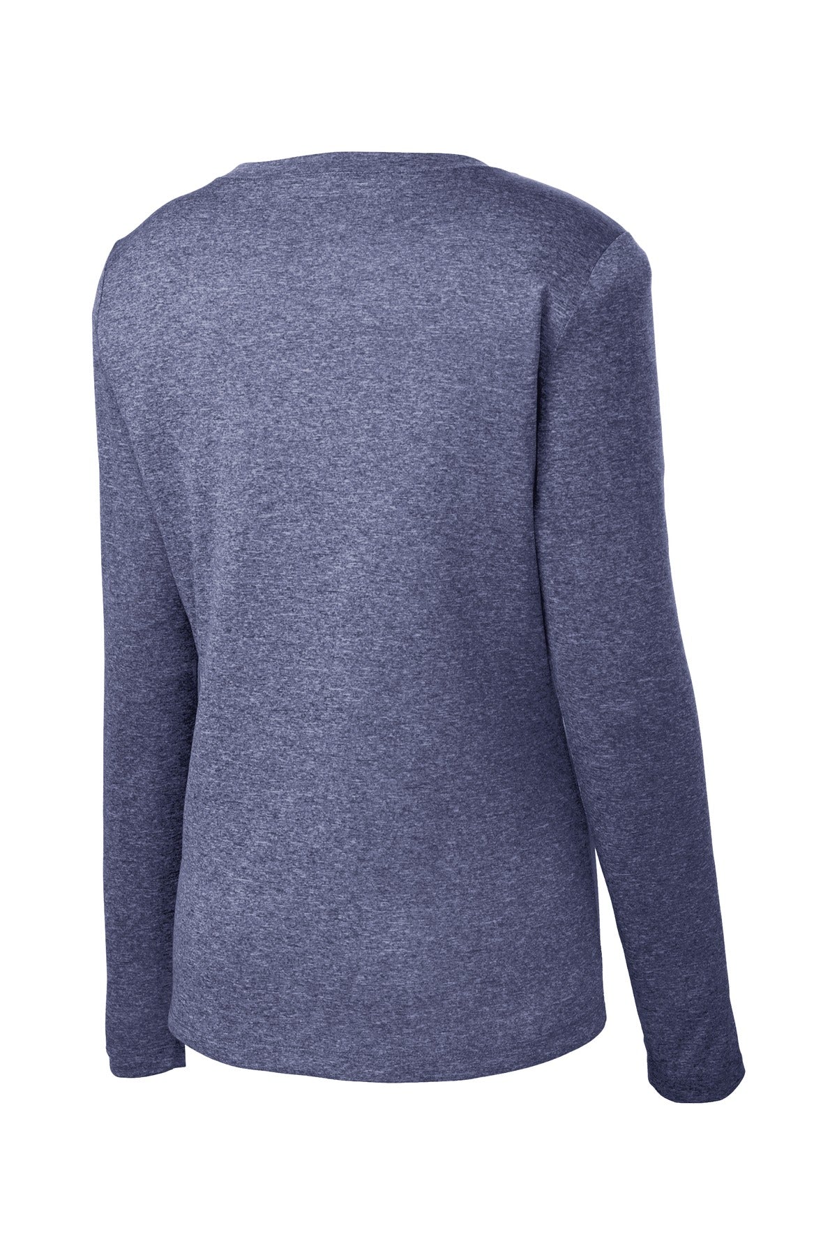Sport-Tek Women's Long Sleeve Heather Contender V-Neck Tee LST360LS Womens Apparel Shirts & Tops
