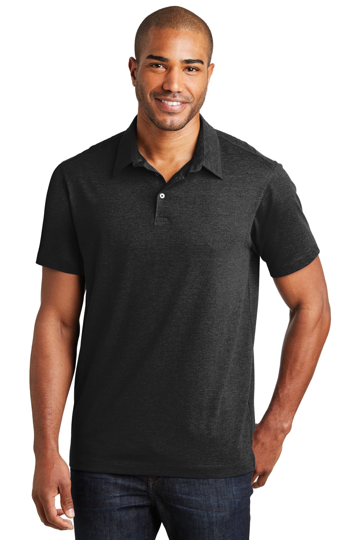 Port Authority Meridian Cotton Blend Polo. K577 Mens Apparel Shirts & Tops