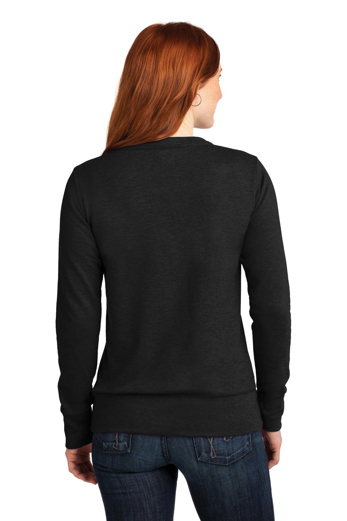 Anvil Ladies French Terry Crewneck Sweatshirt. 72000L Womens Apparel Sweatshirts & Fleece
