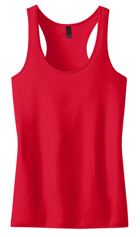 District - Juniors 60/40 Racerback Tank. DT237 Womens Apparel Shirts & Tops