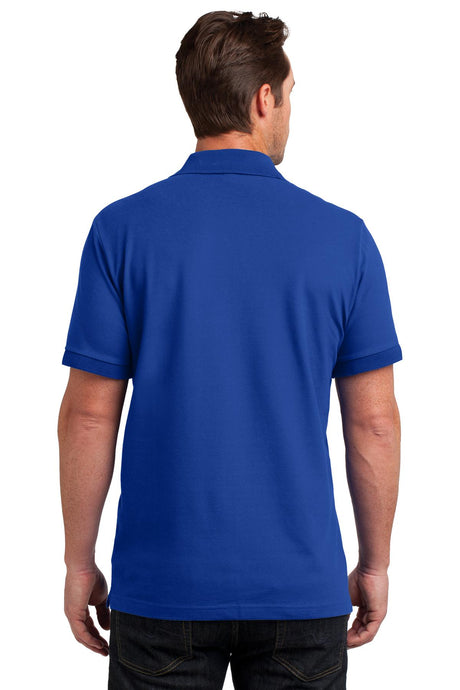 District Made Mens Stretch Pique Polo. DM325 Mens Apparel Shirts & Tops