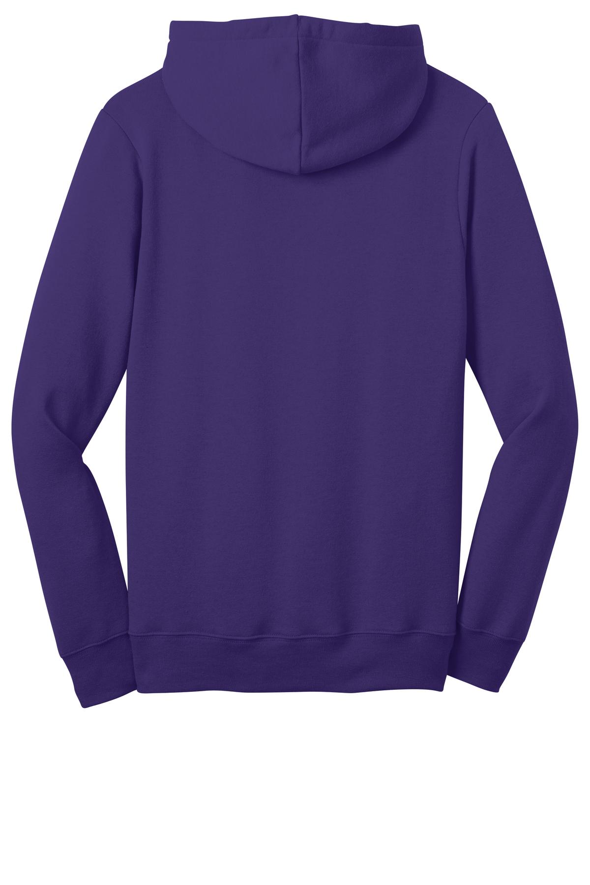 District - Juniors The Concert Fleece Hoodie. DT811 Womens Apparel Sweatshirts & Fleece