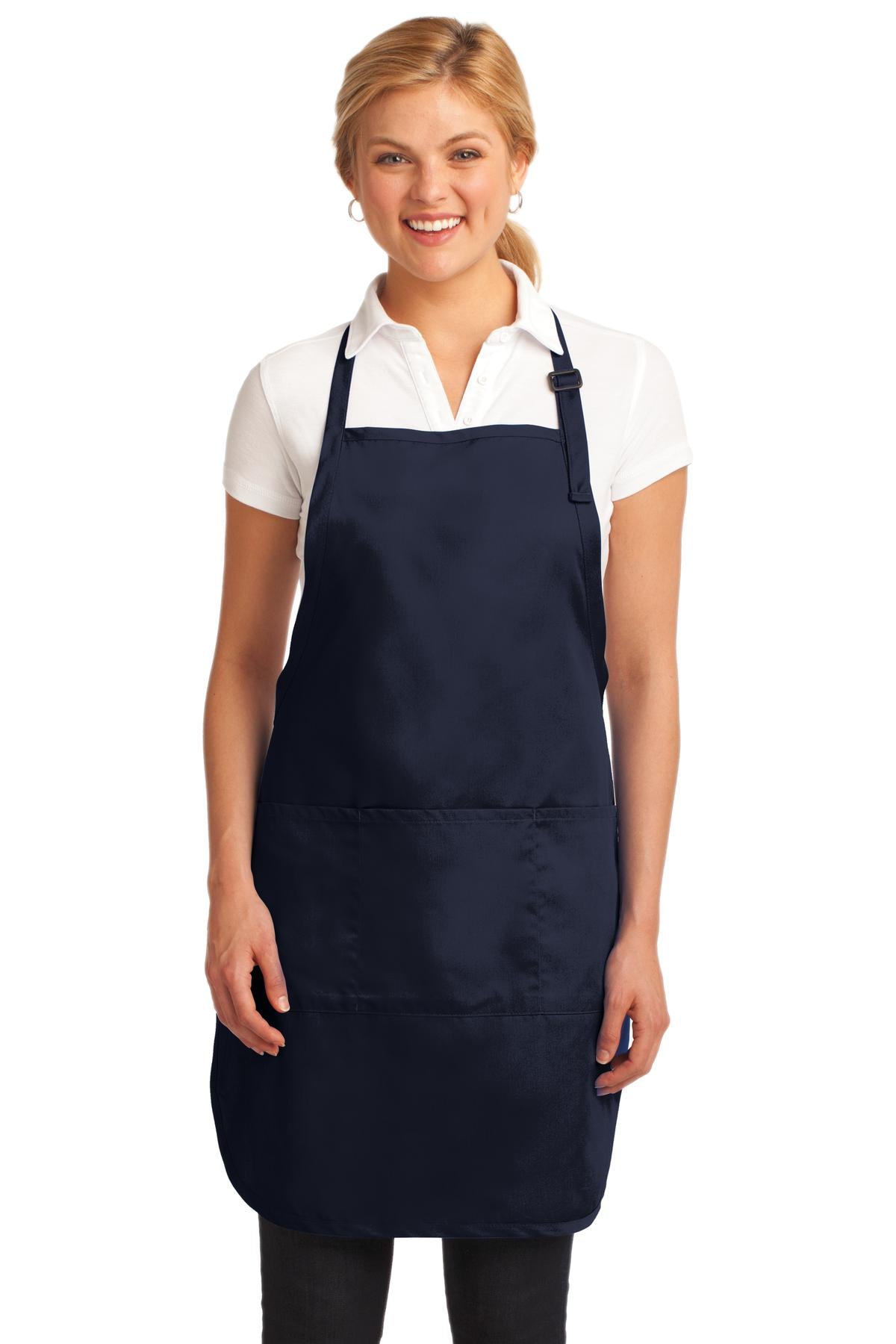Port Authority Easy Care Full-Length Apron with Stain Release Unisex Accessories Aprons