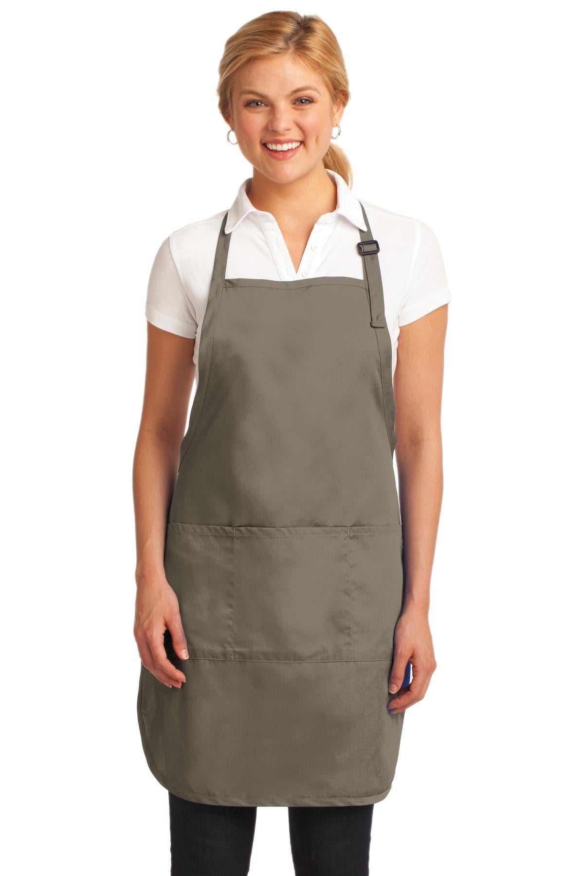 Port Authority Easy Care Full-Length Apron with Stain Release Unisex Accessories Aprons