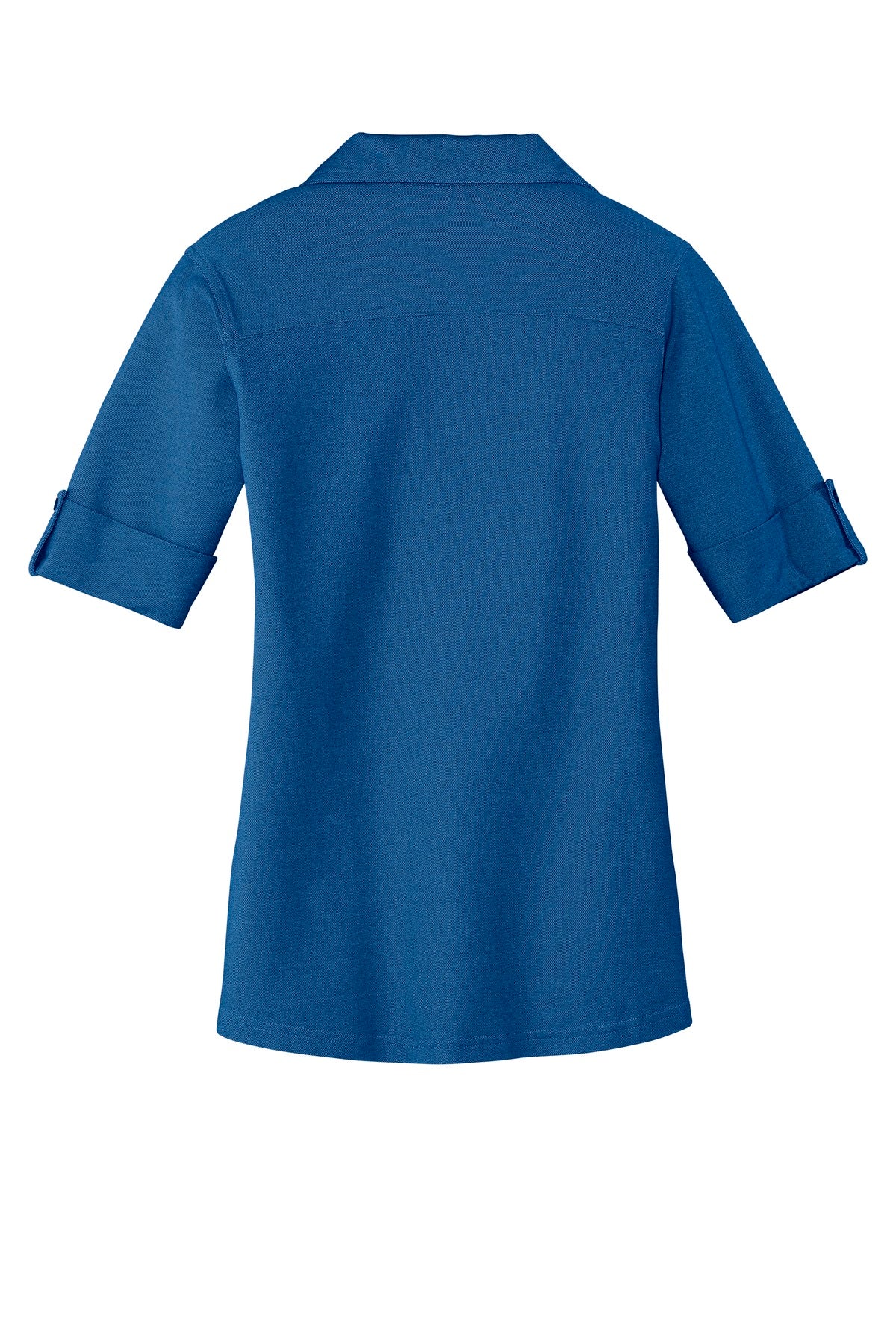 Port Authority Ladies Oxford Pique Double Pocket Polo. L557