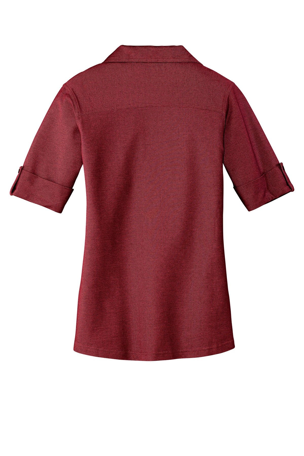 Port Authority Ladies Oxford Pique Double Pocket Polo. L557