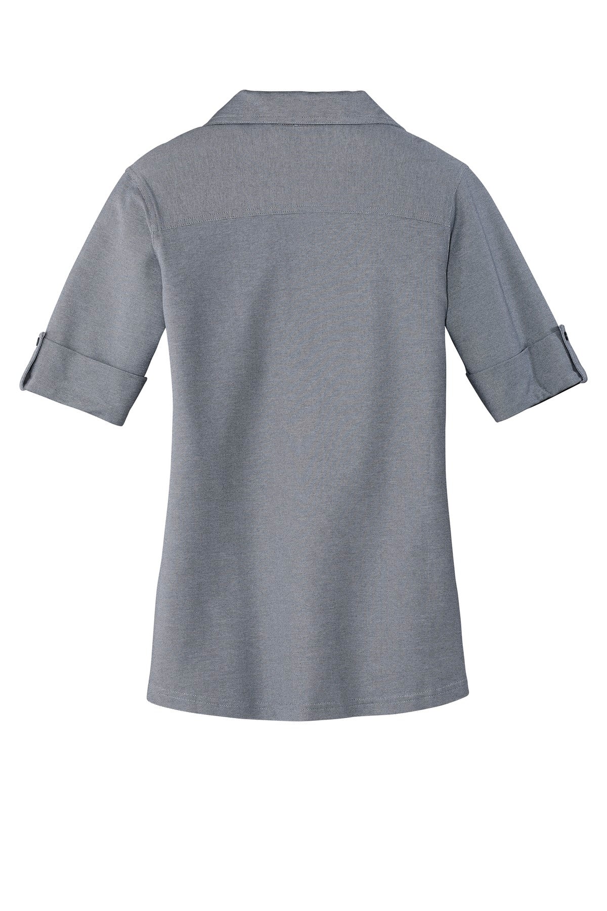 Port Authority Ladies Oxford Pique Double Pocket Polo. L557